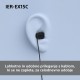 Slušalke SONY IER-EX15C, bele