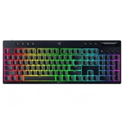 Tipkovnica Razer BlackWidow V4 Low-profile HyperSpeed, zelena stikala, US SLO g.