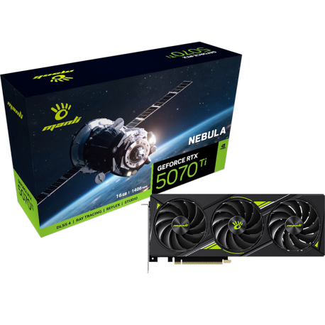 Grafična kartica MANLI GeForce RTX 5070 Ti Nebula 16GB