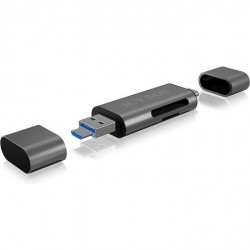IcyBox IB-CR200-C USB-C/A/Micro B čitalec kartic SD/microSD