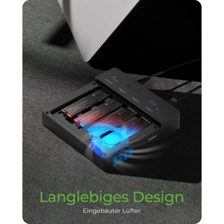 Klonirna postaja Icy Box IB-4013MCL-C4