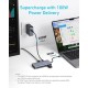 Hub Anker A83740A2, 7-v-1, USB-C