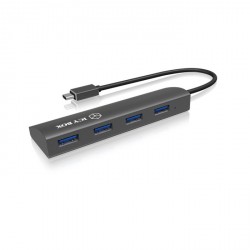 Hub Icy Box IB-AC6405-C, 4-portni, USB-C
