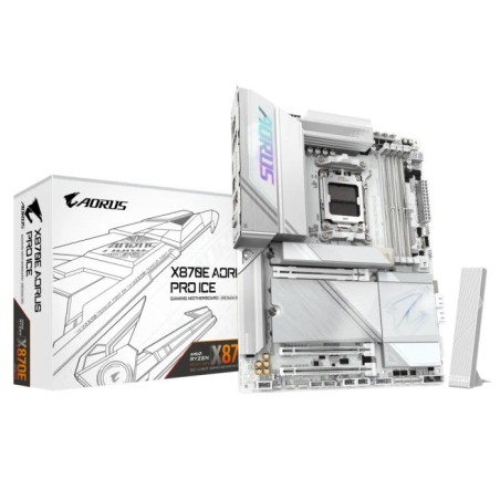 Matična plošča GIGABYTE X870E AORUS PRO ICE, DDR5, AM5, ATX