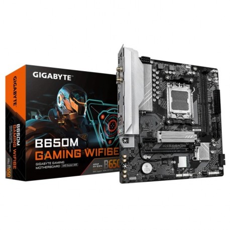 Matična plošča GIGABYTE B650M GAMING WIFI6E, DDR5, AM5, mATX