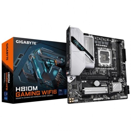Matična plošča GIGABYTE H810M GAMING WIFI6, DDR5, LGA1851, mATX