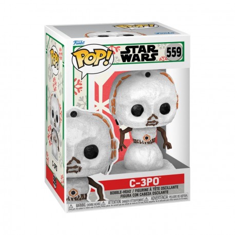 Figura FUNKO POP: STAR WARS - HOLIDAY - C-3PO (SNWMN)