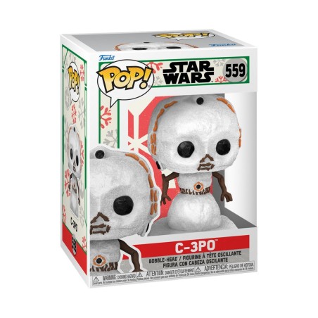 Figura FUNKO POP: STAR WARS - HOLIDAY - C-3PO (SNWMN)