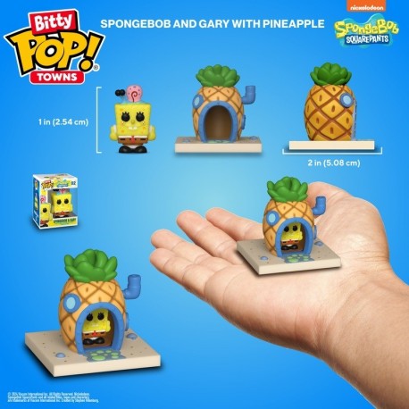 Figura FUNKO BITTY POP TOWN: SPONGEBOB- SPONGEBOB AT HOME