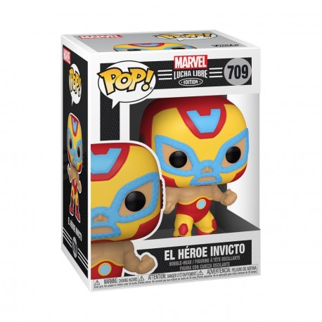 Figura FUNKO POP MARVEL: LUCHA LIBRE - IRON MAN