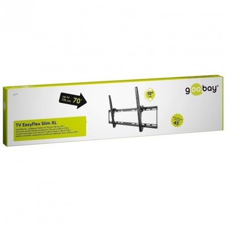 Stenski nosilec za TV Goobay EasyFlex Slim XL, 43"–100", do 75 kg