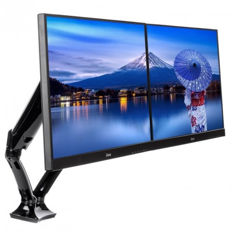 Namizni nosilec za 2 monitorja IIYAMA DS3002C-B1, do 27"