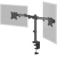 Namizni nosilec za 2 monitorja GOOBAY FLEX, 17"–32", do 9 kg