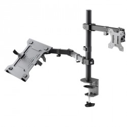 Namizni nosilec za prenosnik in monitor GOOBAY Basic Arm Flex, 13"–32", do 8 kg