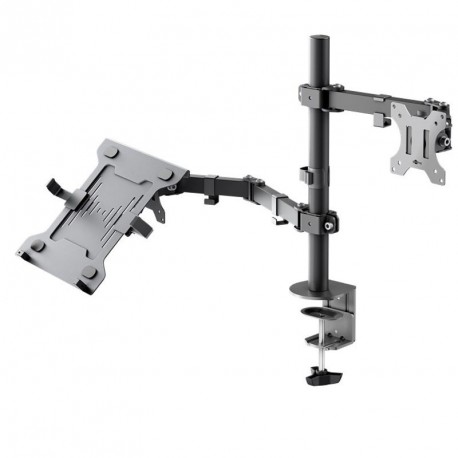 Namizni nosilec za prenosnik in monitor GOOBAY Basic Arm Flex, 13"–32", do 8 kg