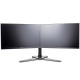 Namizni nosilec za 2 monitorja IIYAMA DS1002D-B1, do 30