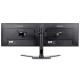 Namizni nosilec za 2 monitorja IIYAMA DS1002D-B1, do 30