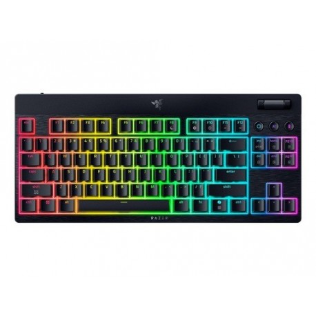 Tipkovnica Razer BlackWidow V4 TKL HyperSpeed, rumena stikala, US SLO g.