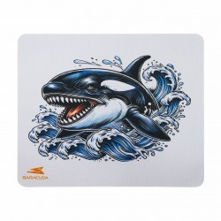 Podloga za miško BARACUDA ORCA, bela