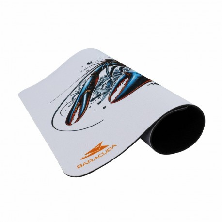 Podloga za miško BARACUDA LOBSTER, bela