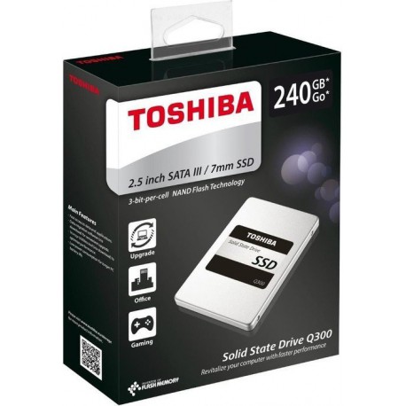 Trdi disk 240GB SSD SATA3 Toshiba Q300, HDTS724EZSTA