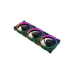 Ventilator za ohišje ASUS Prime MR120 ARGB Reverse, 3x 120mm PWM, črn