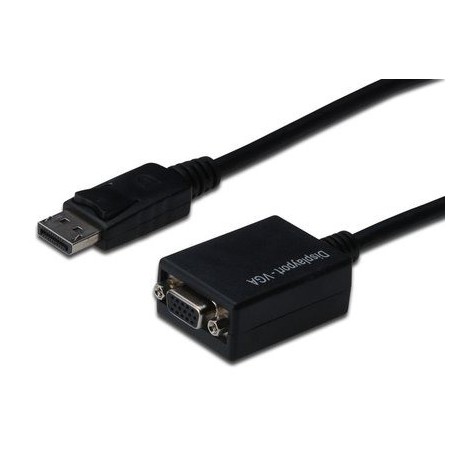 Adapter DisplayPort na VGA kabel 15cm