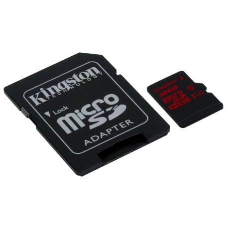 Spominska kartica SD 32GB Kingston UHS-I U3 z adapterjem (SDCA3/32GB)
