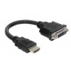 Adapter HDMI M - DVI-D Ž 24+1 0.2m