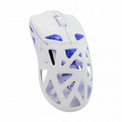 Miška WHITE SHARK WGM-5019 DAGONET, bela