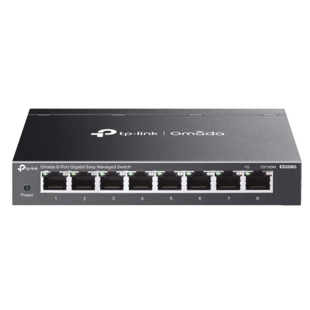 Stikalo (switch) TP-LINK Omada ES208G, 8-port