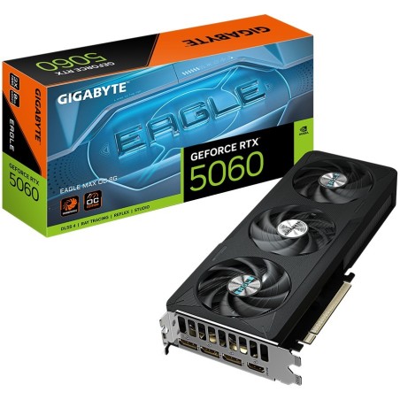 Grafična kartica GIGABYTE GeForce RTX 5060 EAGLE MAX OC, 8GB