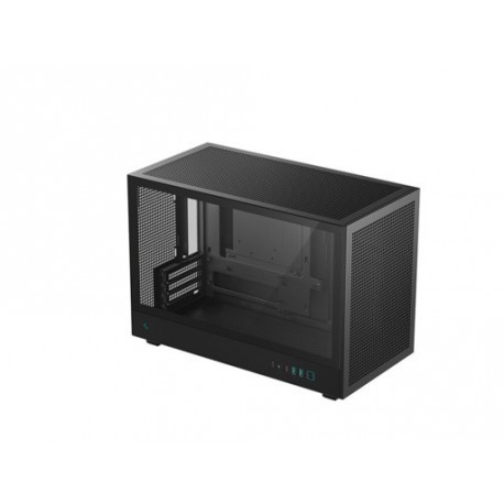 Računalniško ohišje DeepCool CH260, Micro-ATX, steklo, črno
