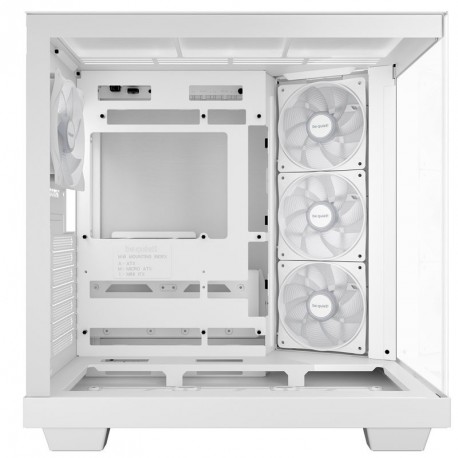 Ohišje BE QUIET! Light Base 500 LX RGB, midi-ATX, okno, belo