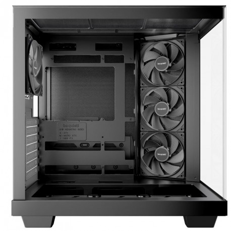 Ohišje BE QUIET! Light Base 500, midi-ATX, okno, črno