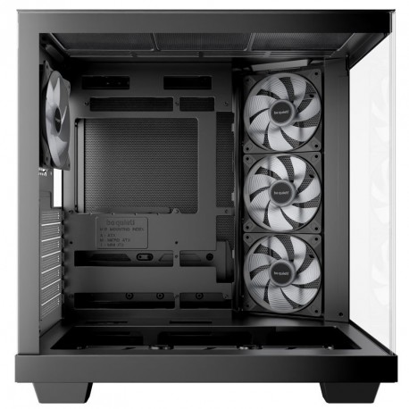 Ohišje BE QUIET! Light Base 500 LX RGB, midi-ATX, okno, črno