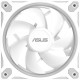 Ventilator za ohišje ASUS Prime MR120 ARGB, 120mm PWM, bel