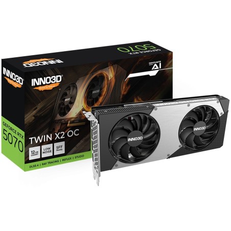 Grafična kartica INNO3D GeForce RTX 5070 Twin X2 OC 12GB