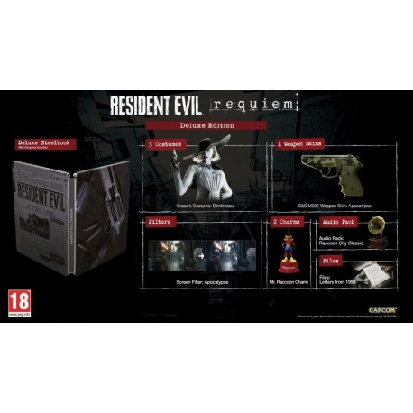 Igra Resident Evil Requiem - Deluxe Steelbook Edition (Nintendo Switch 2)