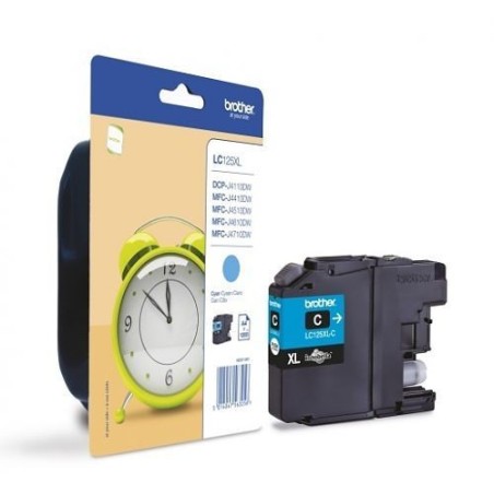 Črnilo za Brother LC125XLC 1200 strani, cyan