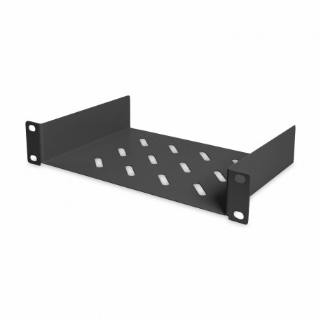 Digitus polica 25cm 1U 150mm črna DN-10 TRAY-1-B