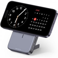 Prenosna baterija Ugreen magnetna z zložljivim stojalom 10.000mAh PD 20w