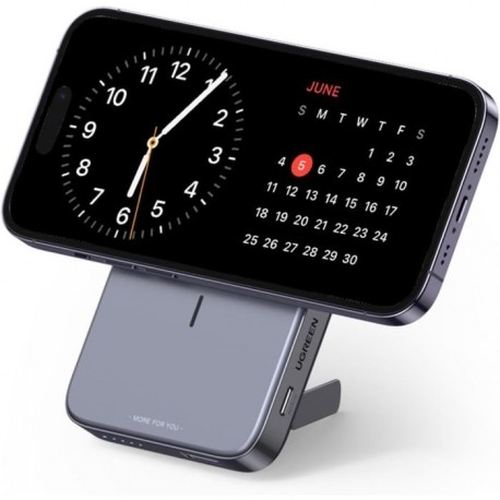 Prenosna baterija Ugreen magnetna z zložljivim stojalom 10.000mAh PD 20w