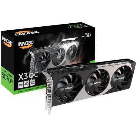 Grafična kartica INNO3D GeForce RTX 5070 Ti X3 OC 16GB