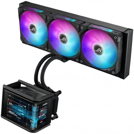 Vodno hlajenje ASUS ROG Ryuo IV SLC 360 ARGB, 360mm, črno