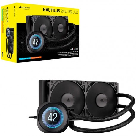 Vodno hlajenje CORSAIR NAUTILUS 240 RS LCD, 240mm