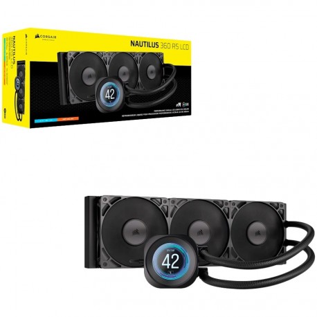 Vodno hlajenje CORSAIR NAUTILUS 360 RS LCD, 360mm
