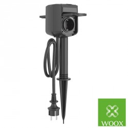 Pametna vtičnica WOOX R6079 Smart WiFi, dvojna