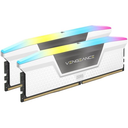 Pomnilnik DDR5 32GB(2x16GB) 6400MHz Corsair Vengeance RGB White
