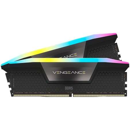 Pomnilnik DDR5 64GB(2x32GB) 6400MHz Corsair Vengeance RGB Black